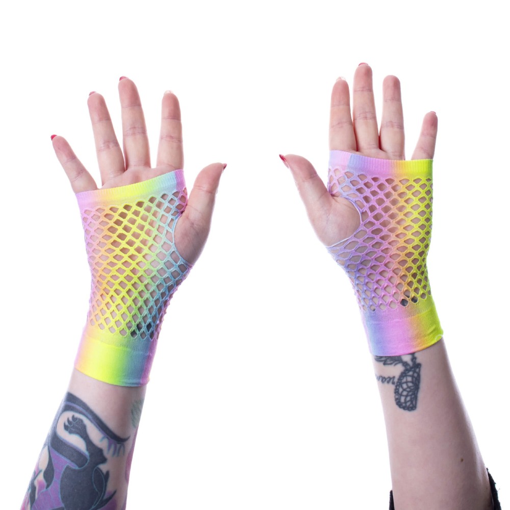 Poizen Industries - Lyra Mesh Gloves - Multicolours